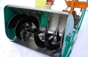 Двухступенчатый агрегат снегоуборщик