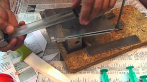 Как точить керамические ножи